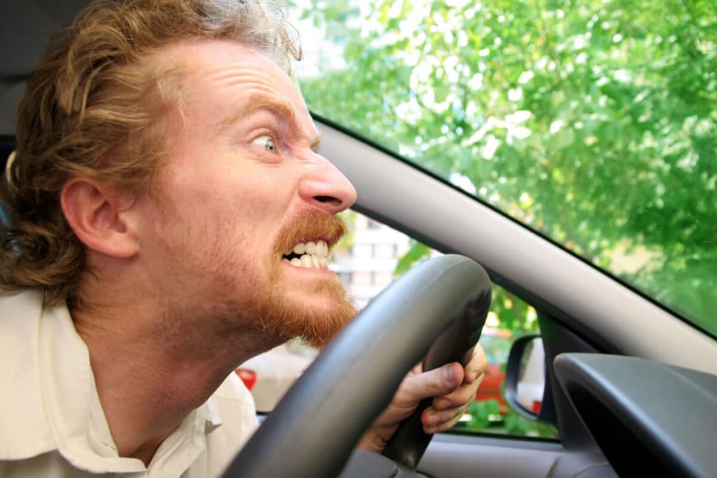 aggressive driving