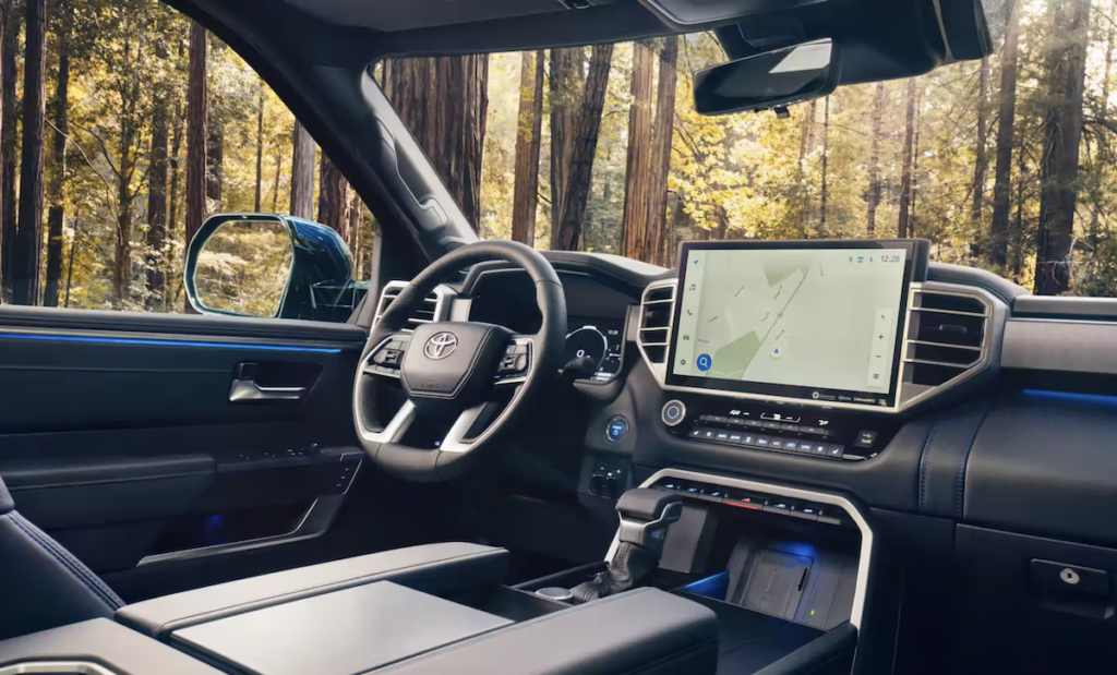 toyota sequoia 2023 interior