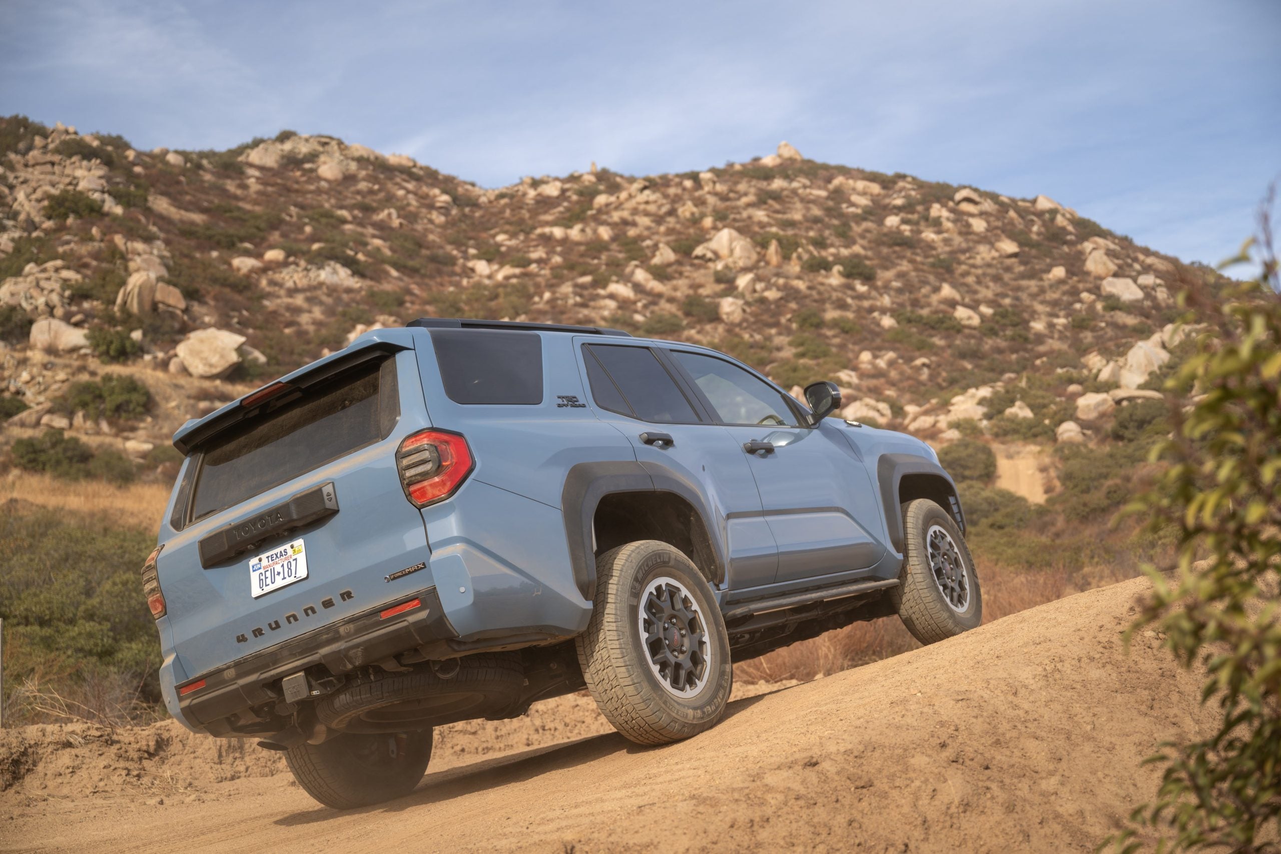 Off-roading in 2026 Toyota 4Runner