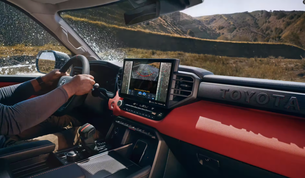 2023 toyota sequoia trd pro interior