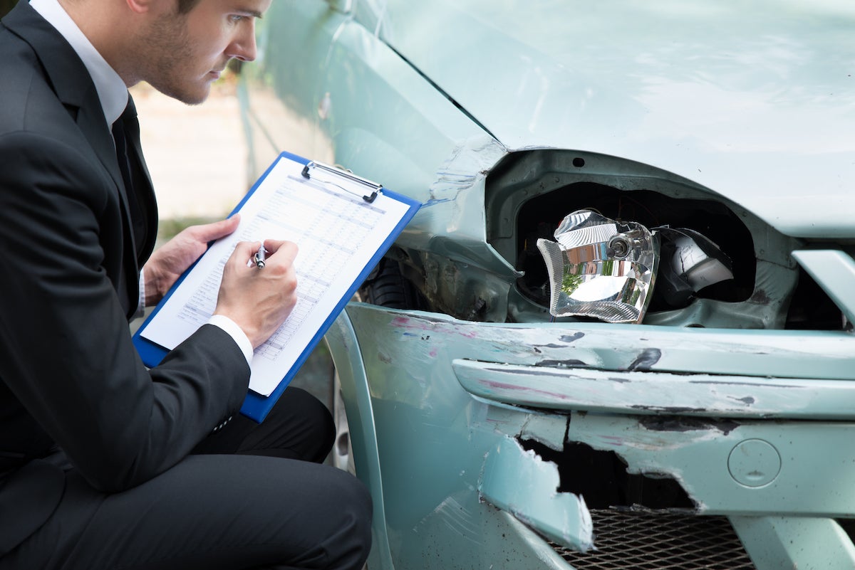 broken headlight cover
