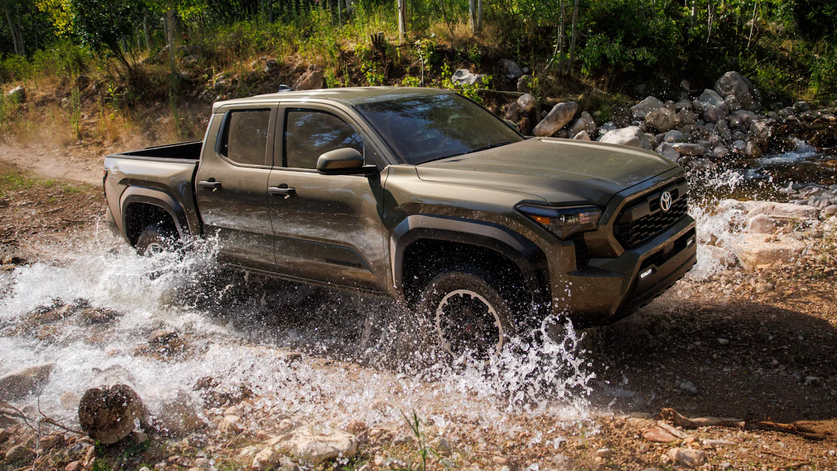 four-wheel drive truck