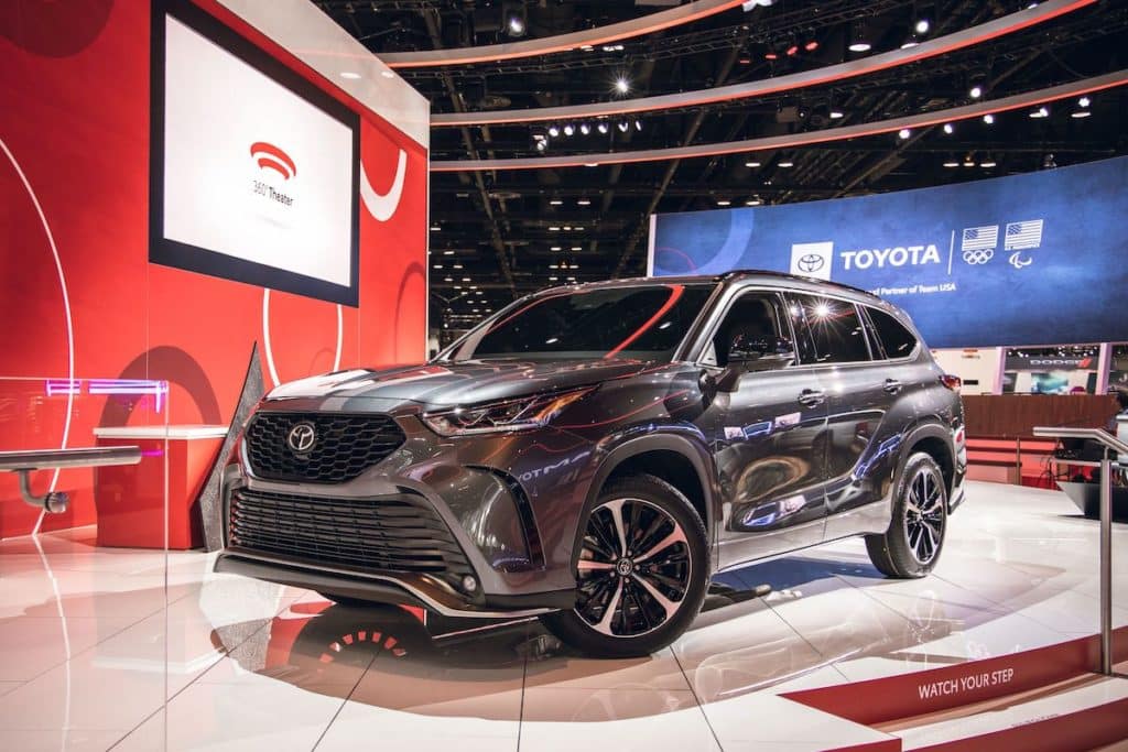 New Toyota safety features 