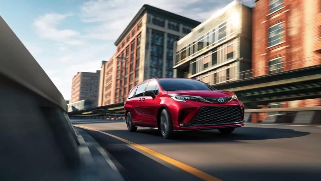 new toyota minivan