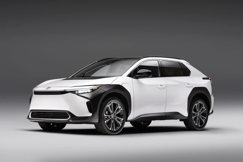 new electric Toyota