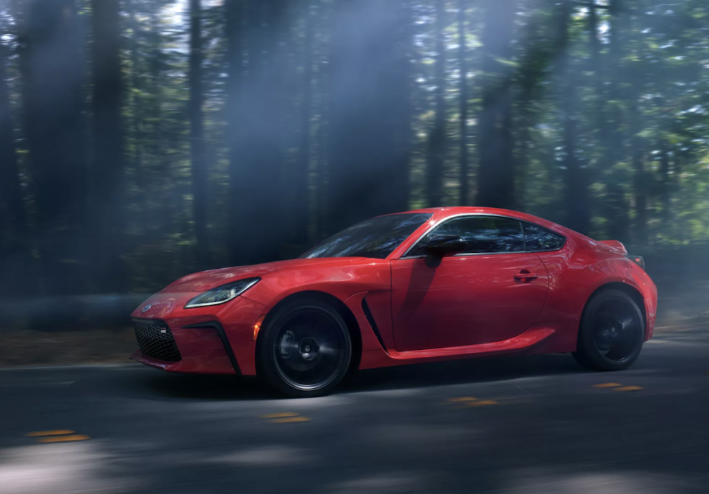 Toyota sports car in ORlando