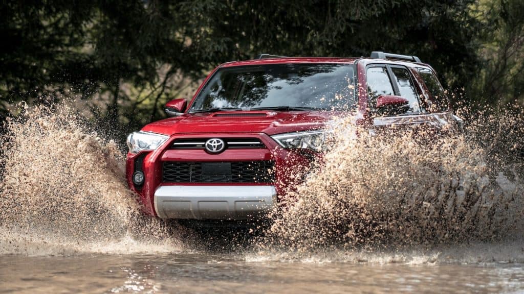 Off-road Toyota SUV