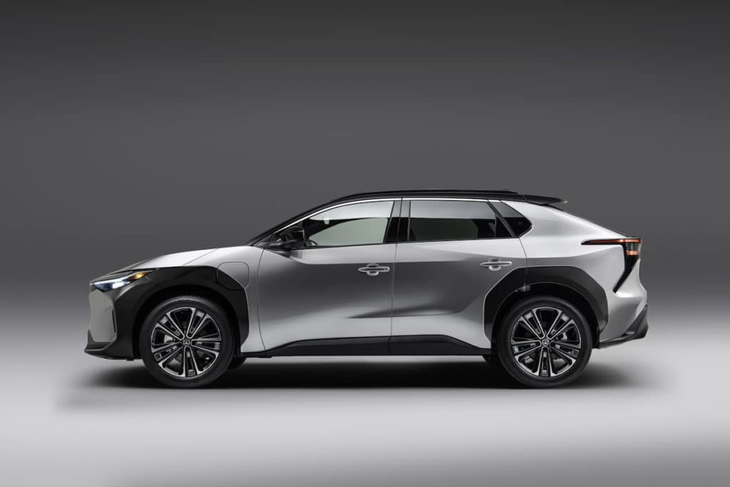 new Toyota electric car
