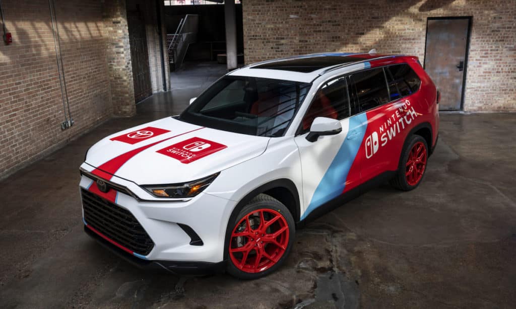 Toyota and Nintendo collab on a new 2024 Toyota Grand Highlander