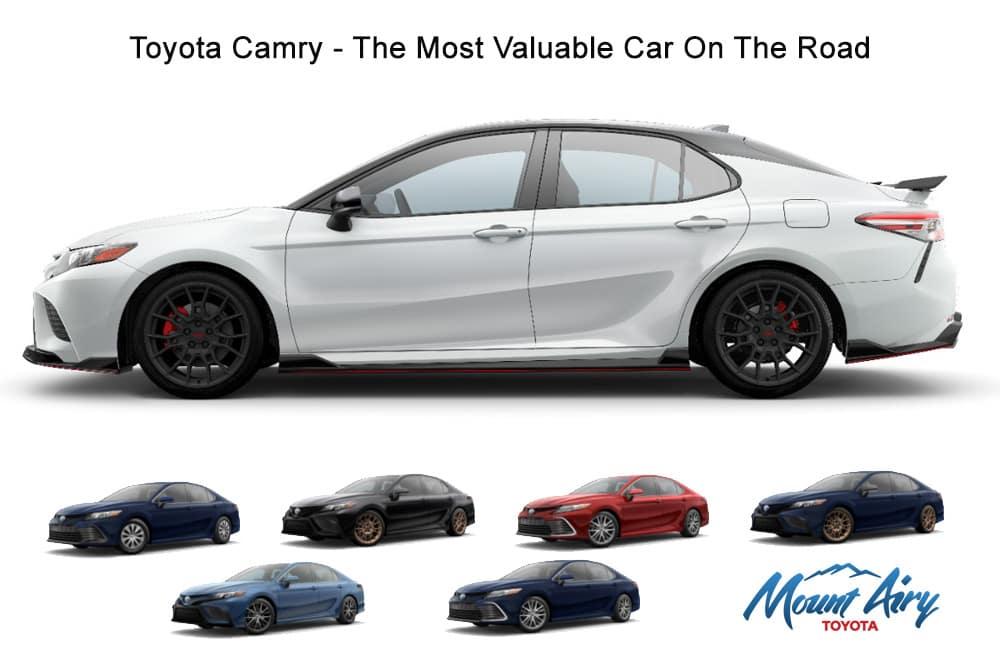 Best Resale Value - 2023 Toyota Camry from Mount Airy Toyota