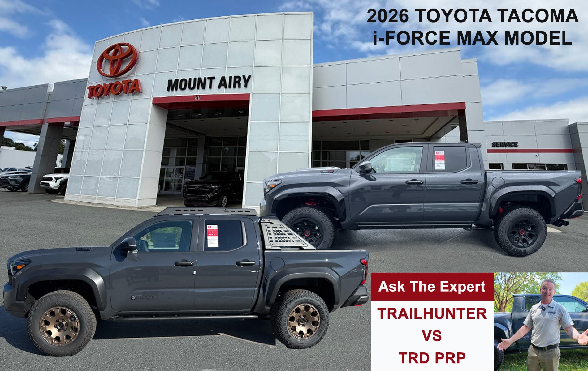 2026 Tacoma TRD Pro vs 2026 Tacoma Trailhunter