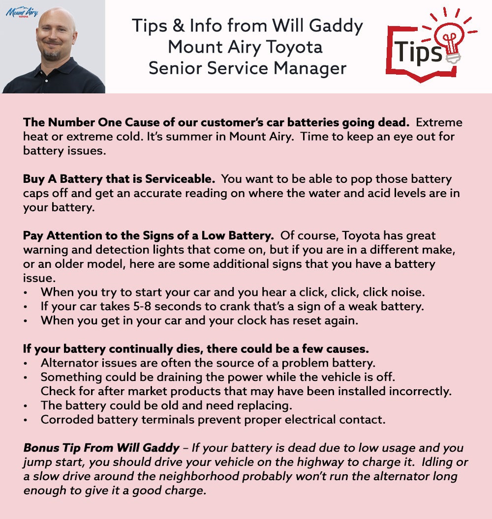 Insider Tips on Low Batter Issues from a Master Mechanic