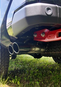 Black Tip Cool Sounding Exhaust from TRD Pro