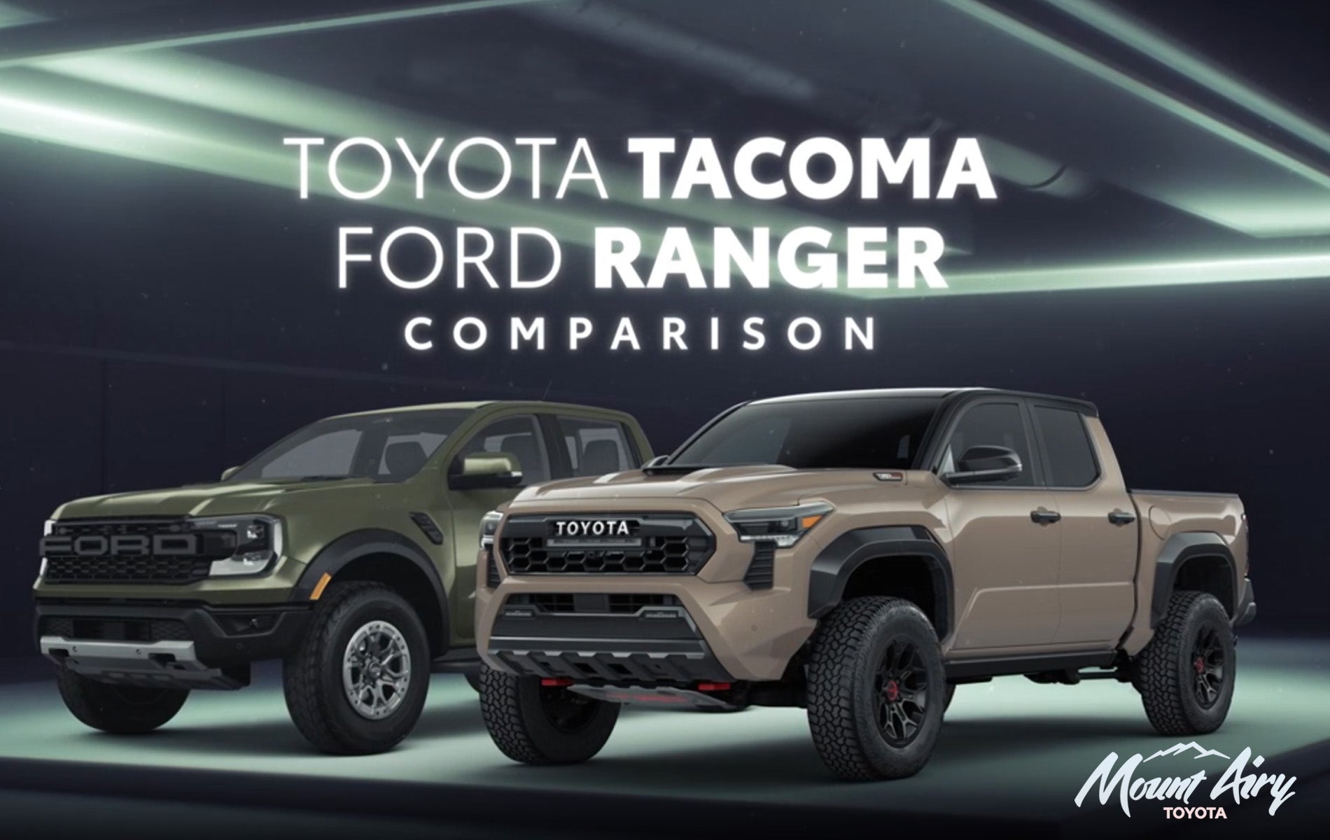 Toyota Tacoma vs Ford Ranger Mount Airy NC