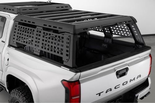 Tacoma bed rack, overland truck rack, Toyota Tacoma gear rack, summer bed rack Tacoma