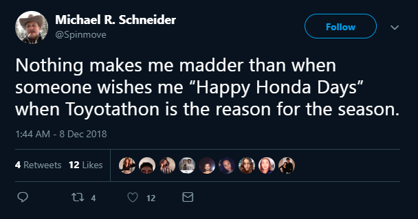 Toyotathon is the Reason for the Season Mount Airy
