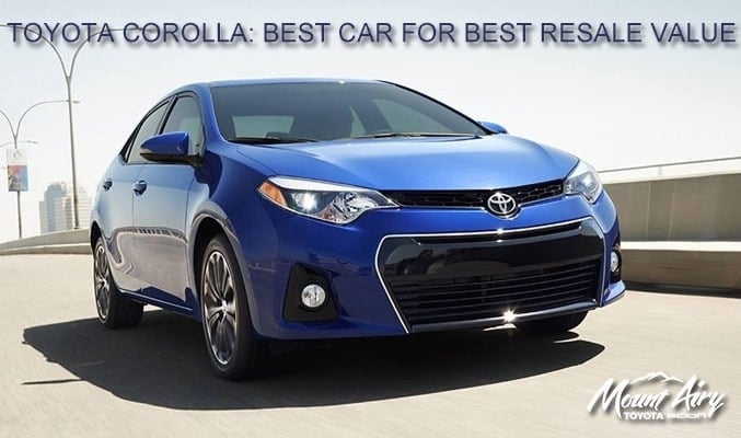 Corolla Resale