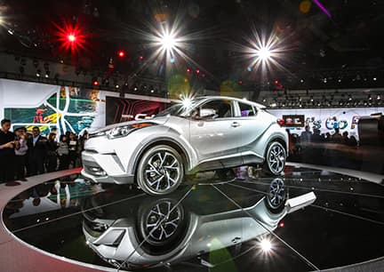Toyota C-HR Unveiled at LA Auto Show
