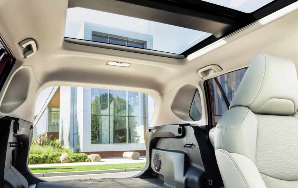 2022 Toyota RAV4 cargo space 