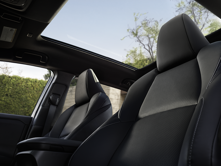 Toyota panoramic roof from drivers side