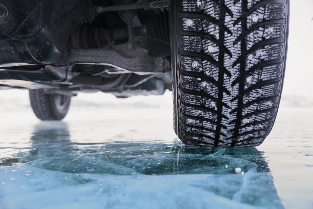 driving on icy roads