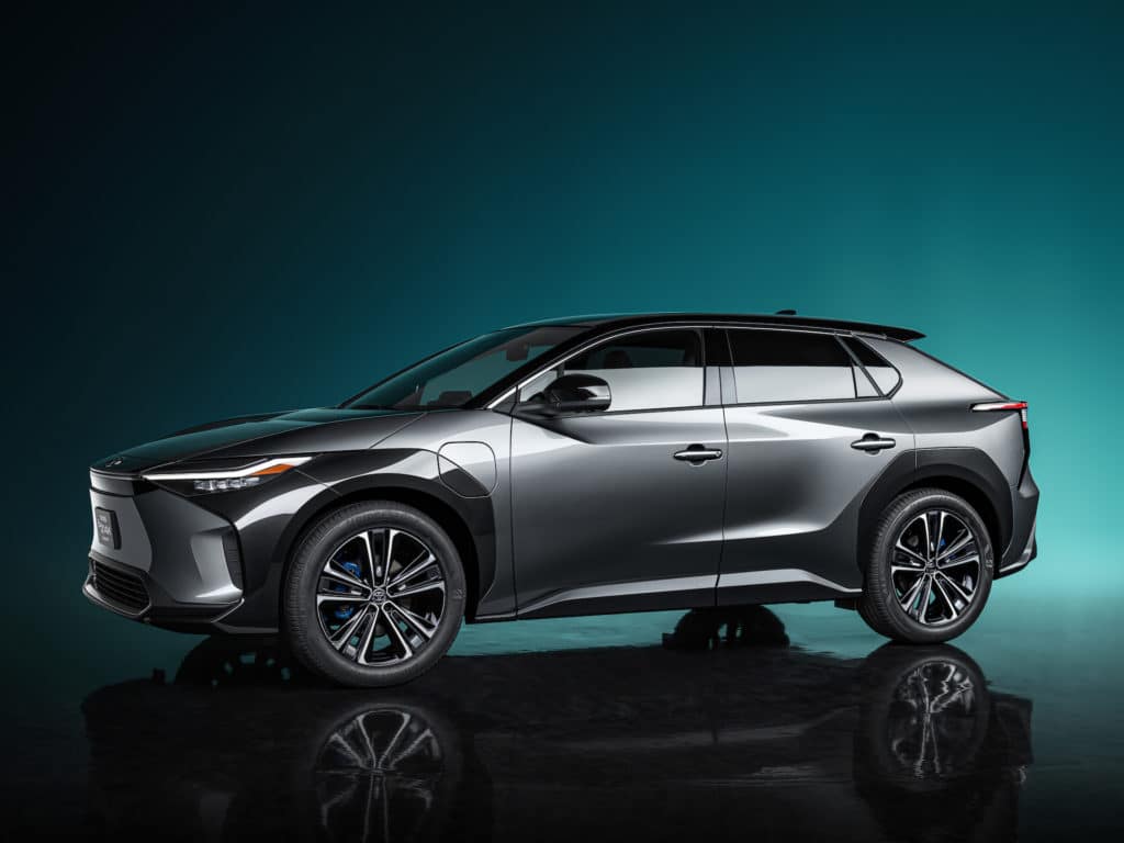 Toyota electric car concept in Clermont.