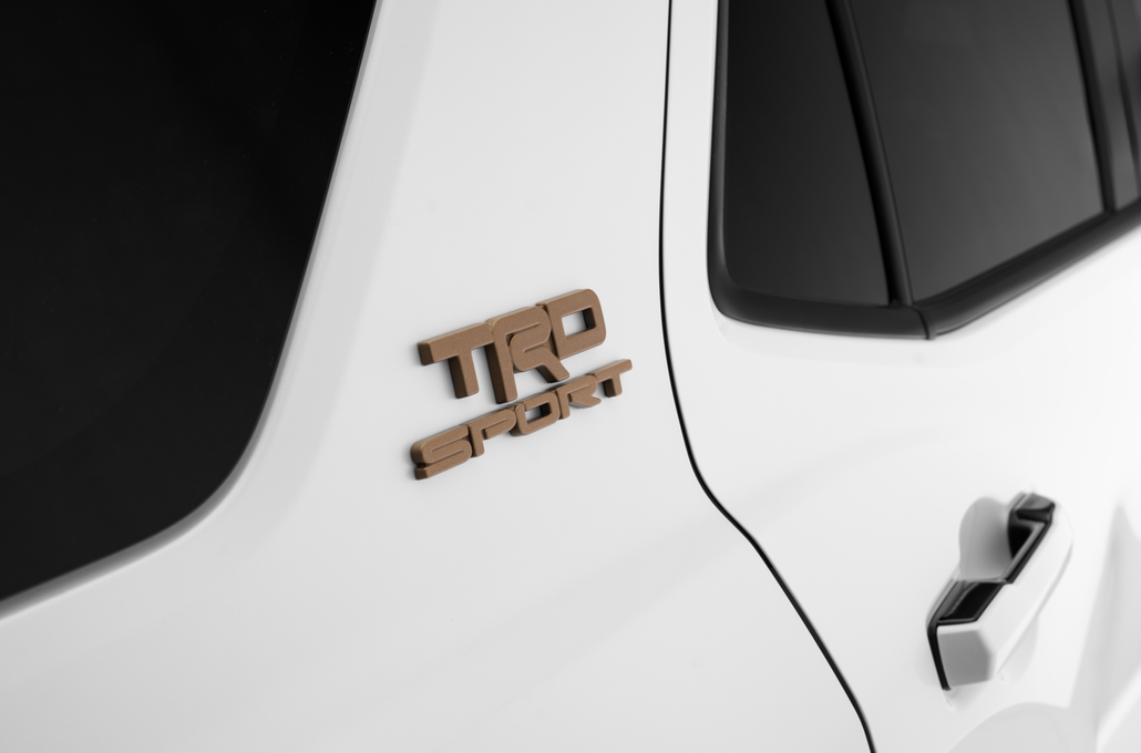 TRD Sport Emblem in gold