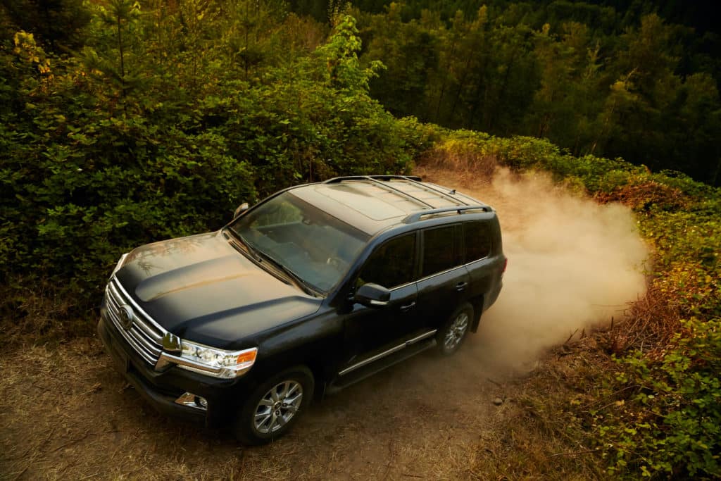 Clermont Toyota Land Cruiser with V8 engine.