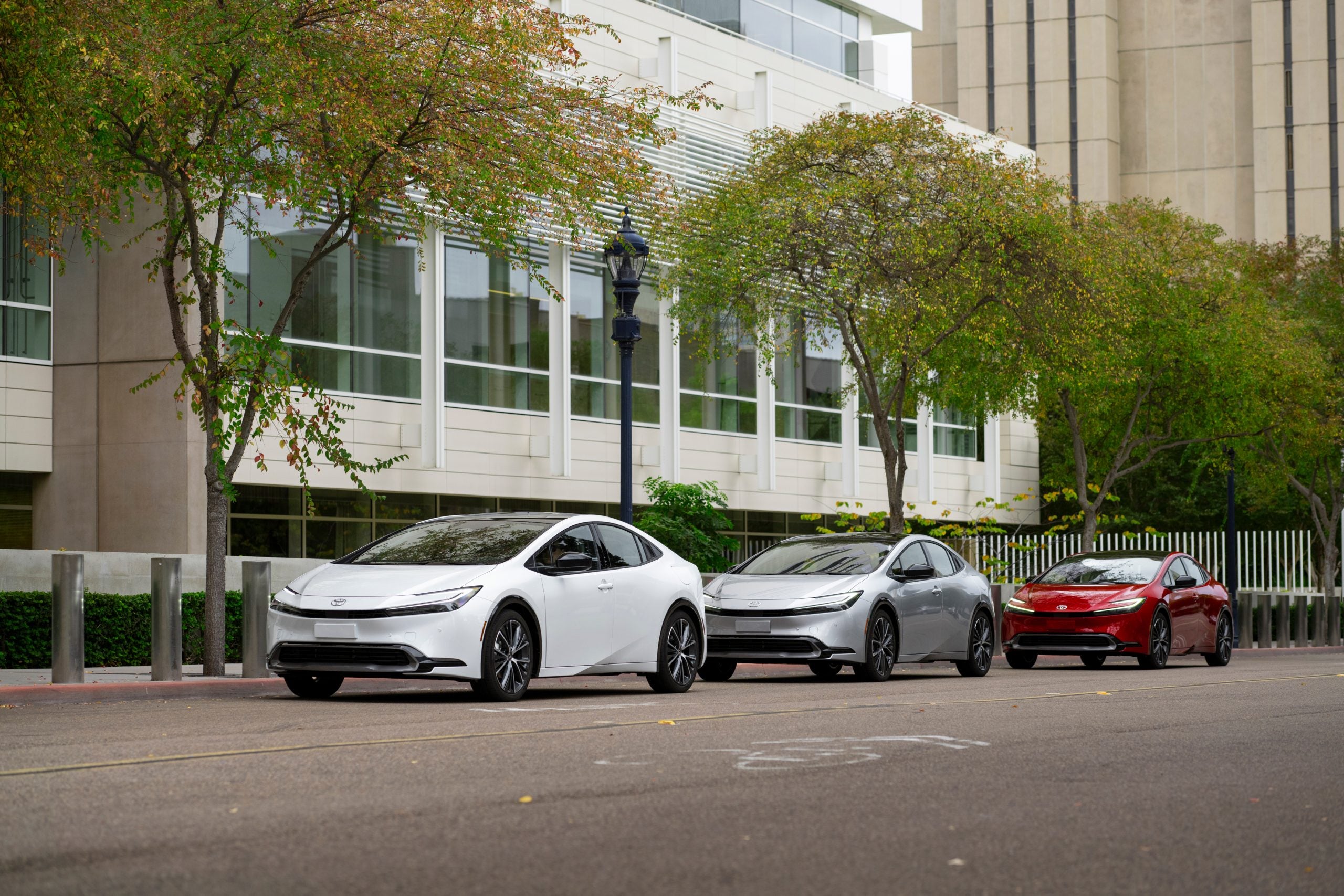 Most reliable Toyotas lined up