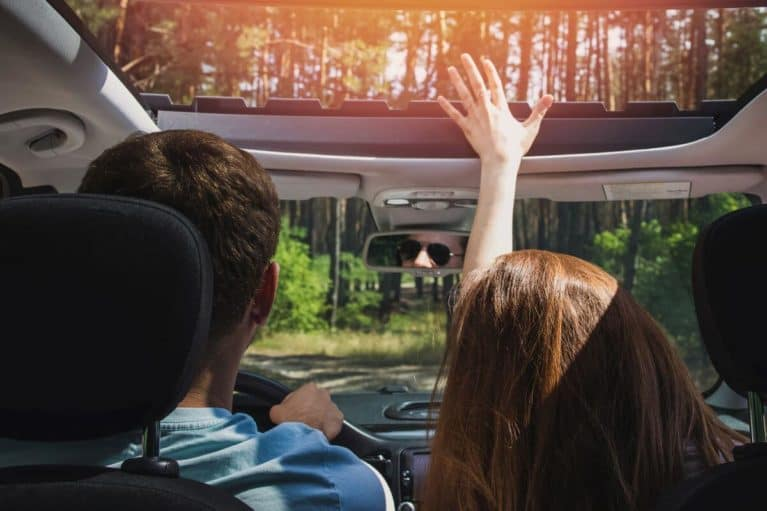 The differences between a moonroof, sunroof, and panoramic roof