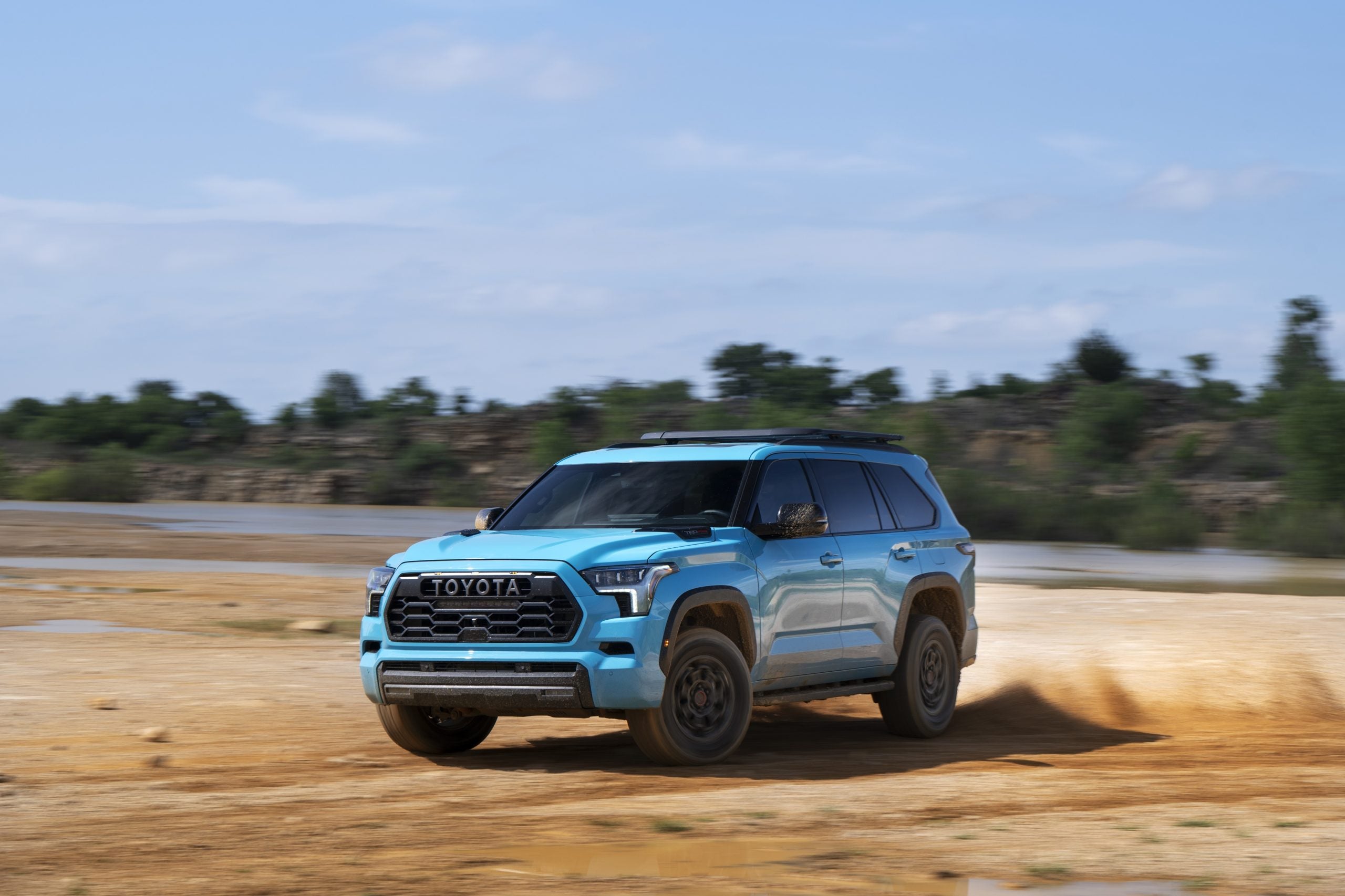 2026 Toyota Sequoia in blue