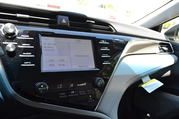 Clermont Toyota infotainment system