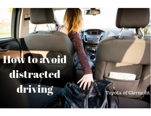 Avoid distracted driving with these tips from Toyota of Clermont.