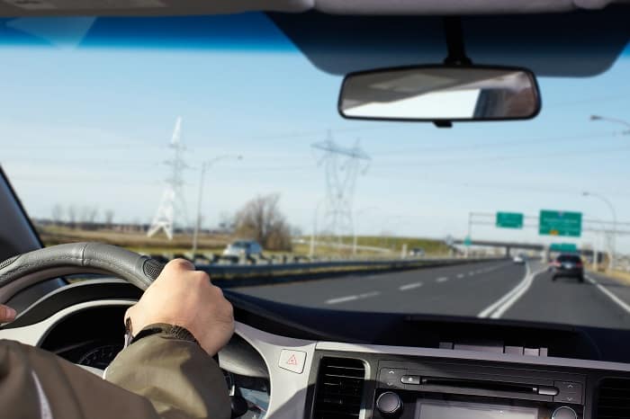 Highway driving mileage.