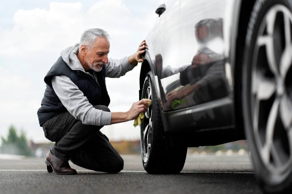 how to clean car wheels