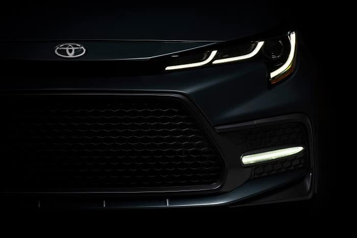 New Orlando Toyota compact sedan for sale.