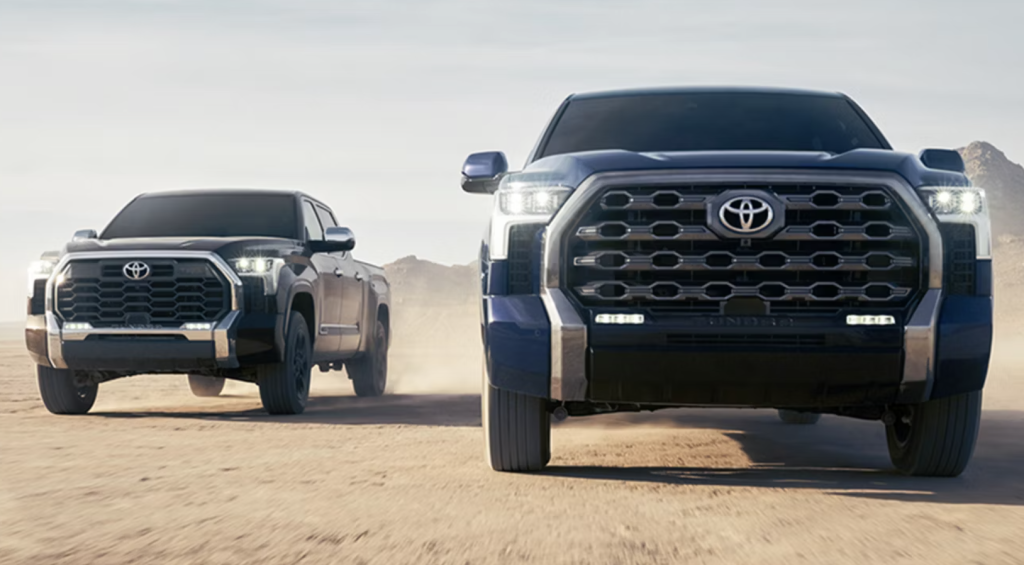 off-roading truck