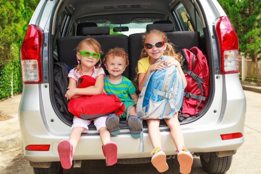 taking kids on a road trip