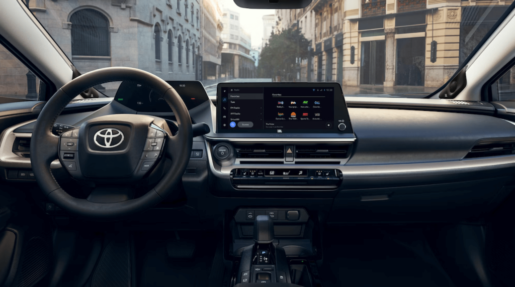 Toyota Prius interior 