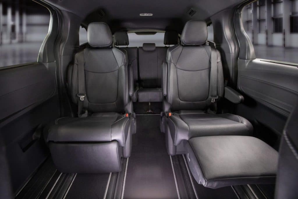 reclining chairs in 2023 Clermont Toyota Sienna 