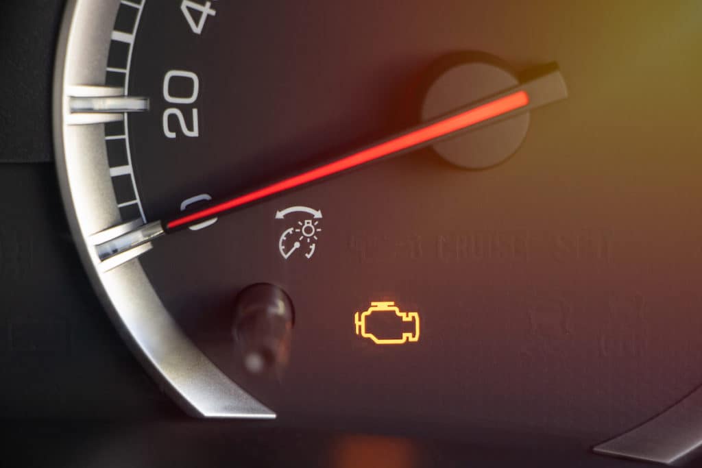 Check engine light