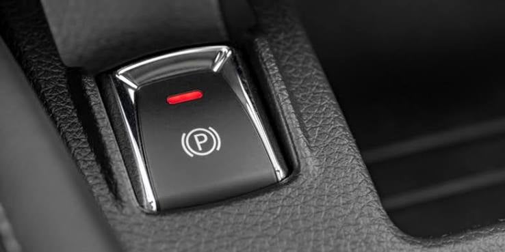 Electric car parking brake