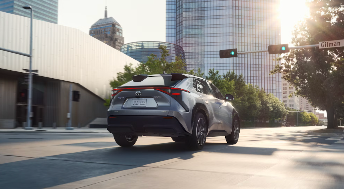 Toyota electric car