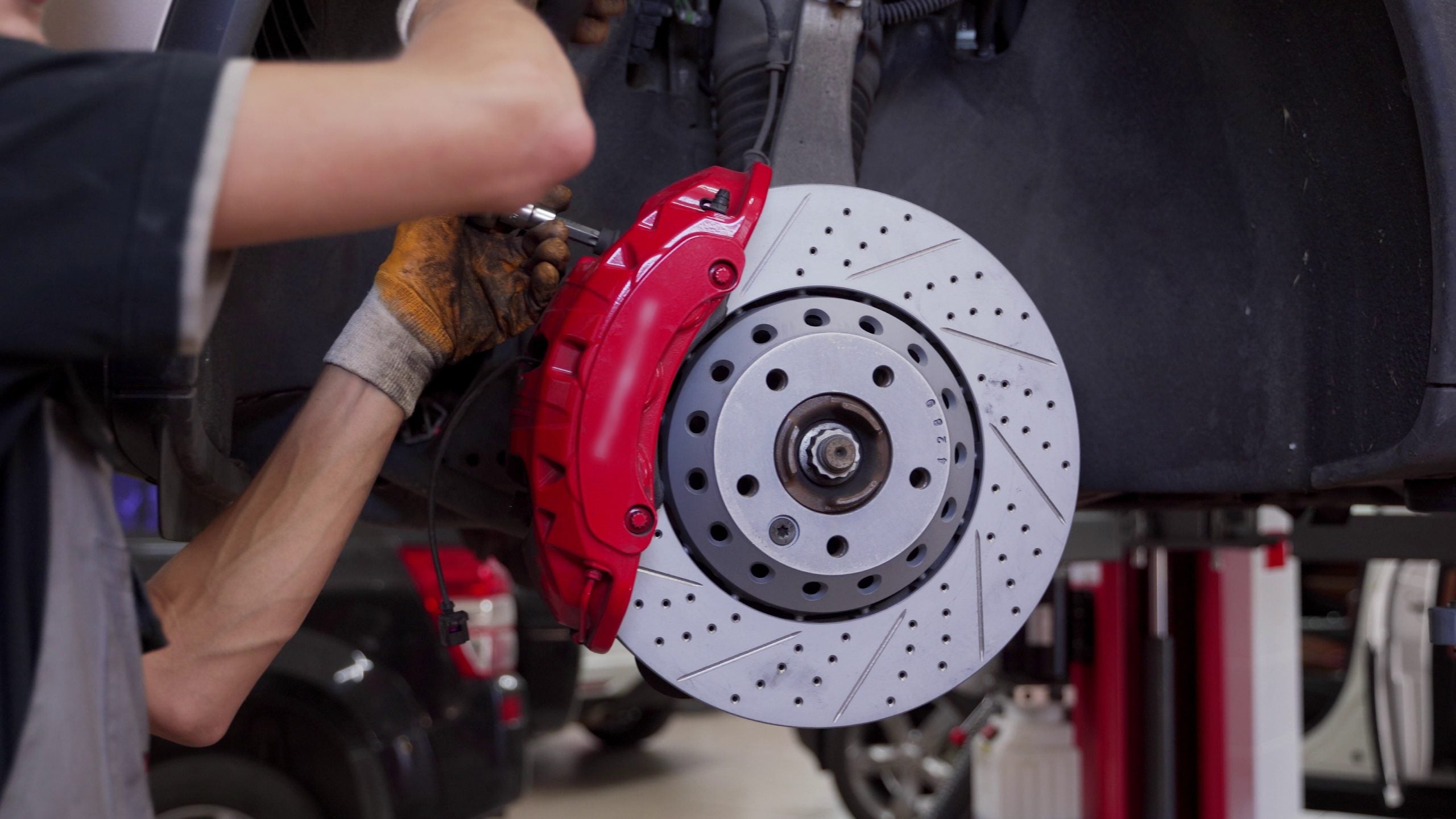 Parking brake service