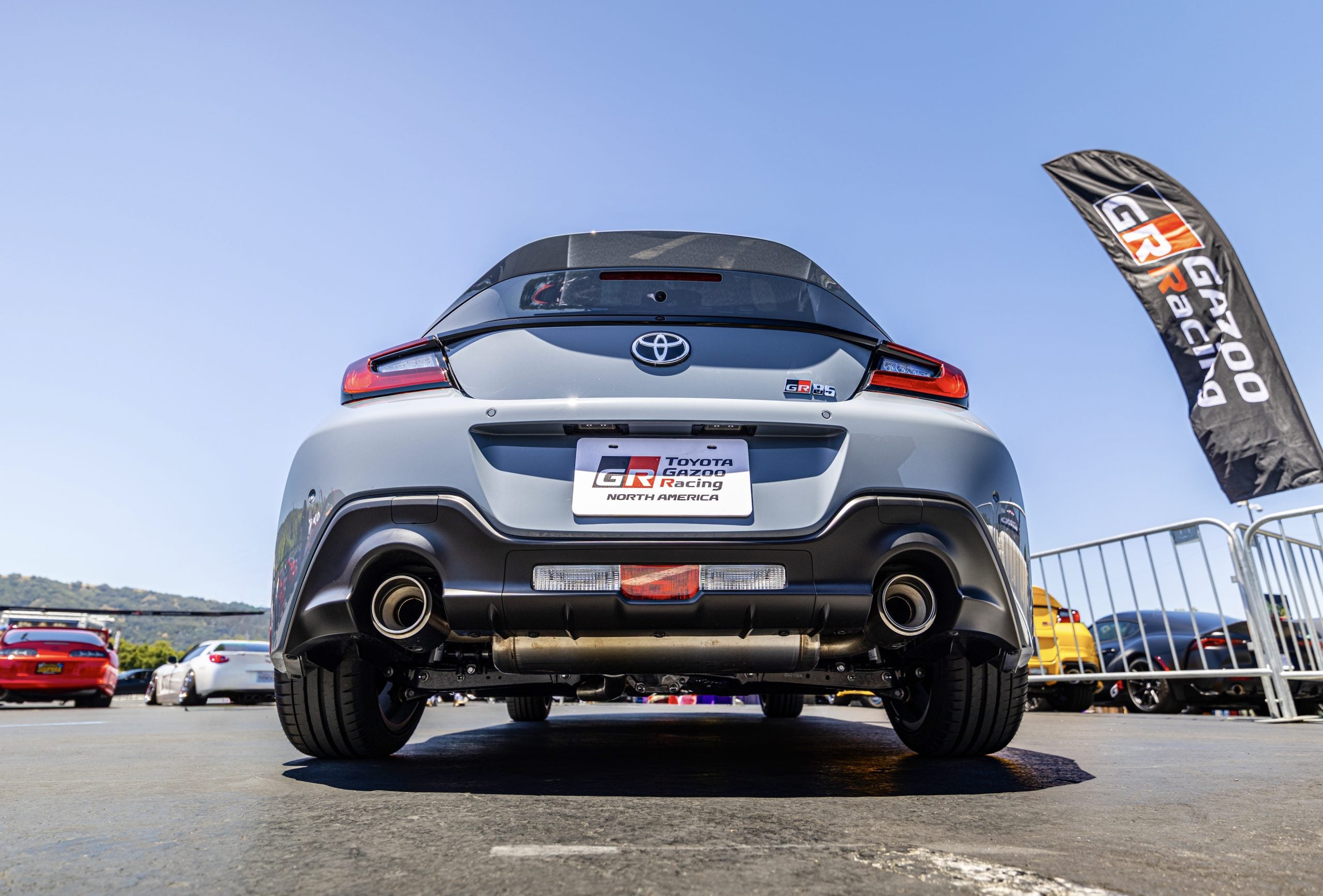2027 Toyota GR86 rear view
