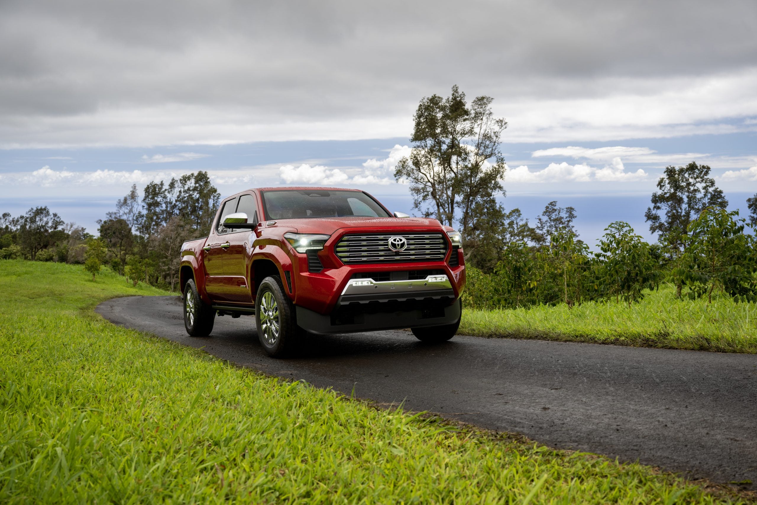 2026 Toyota Tacoma in red