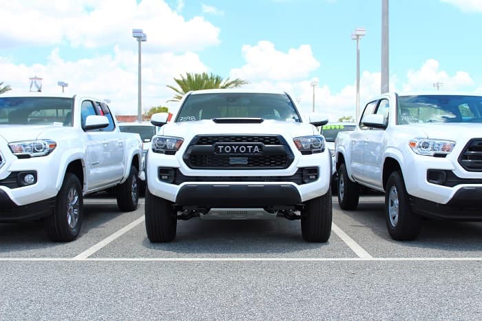 Go off-roading in the Clermont Toyota Tacoma