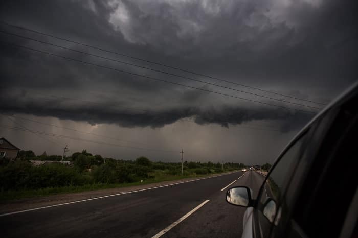 Stay safe during bad weather conditions.