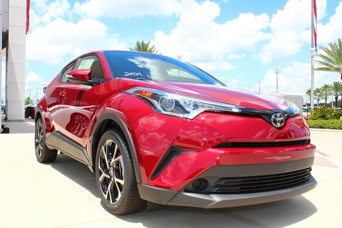 The 2019 Toyota C-HR is here at Toyota of Clermont.