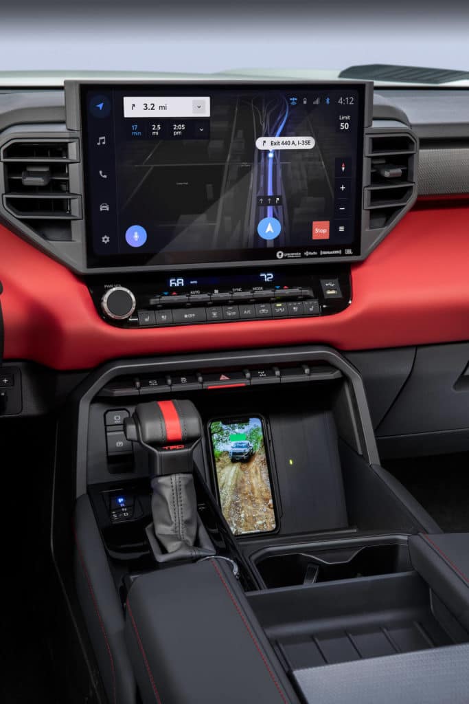 Clermont Toyota multimedia system.